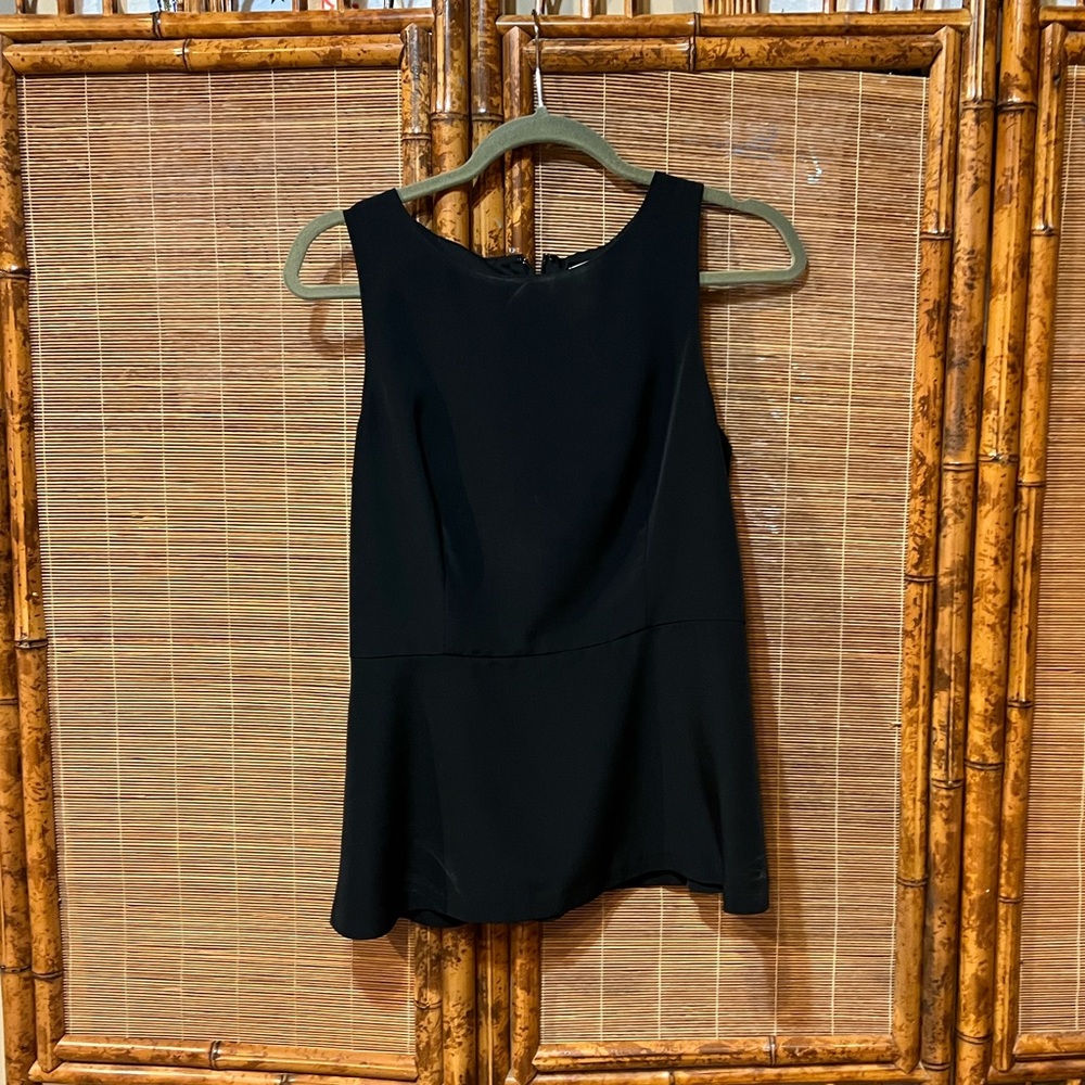 COPY - Banana republic black peplum top